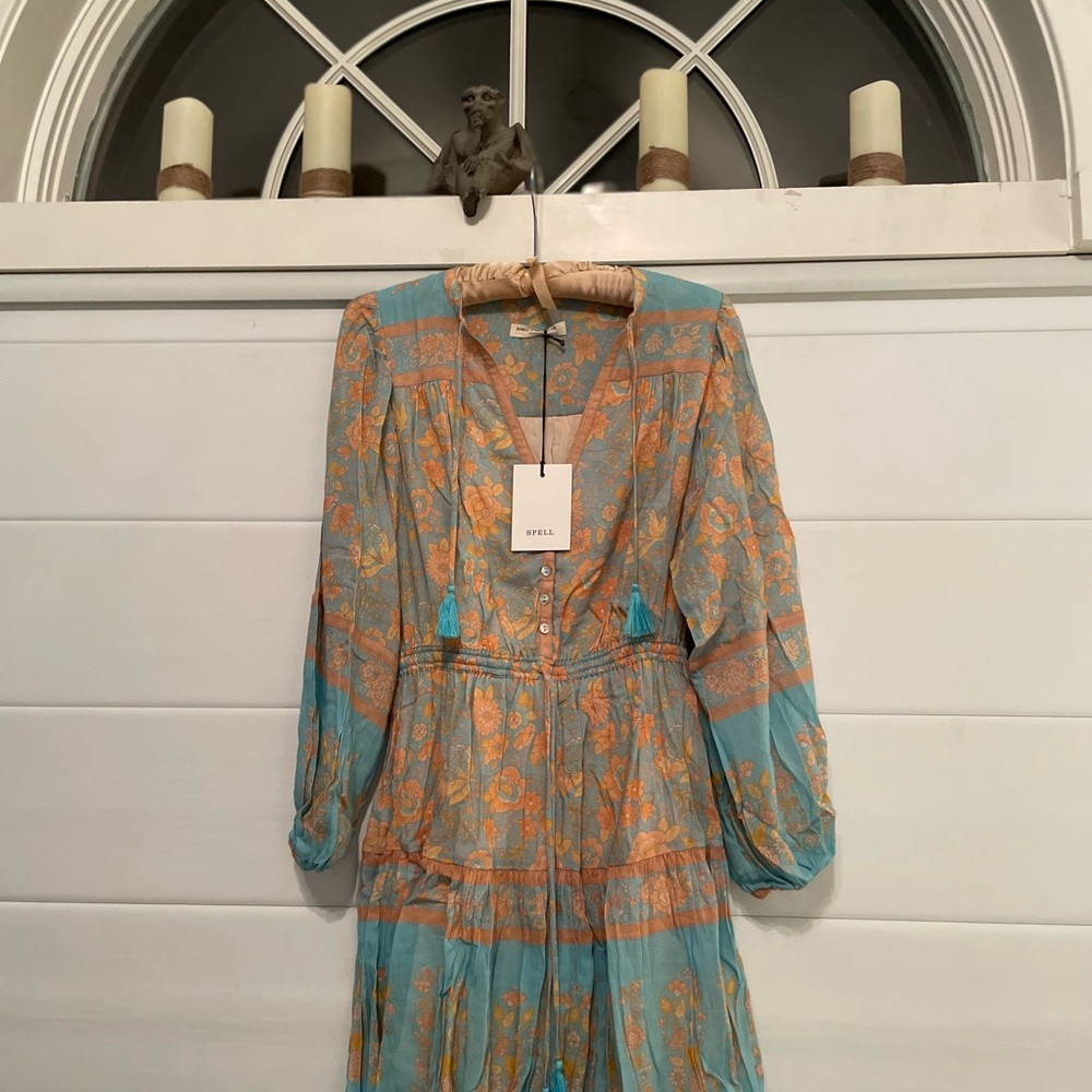 NWT - Spell Juniper dress: August 2021.